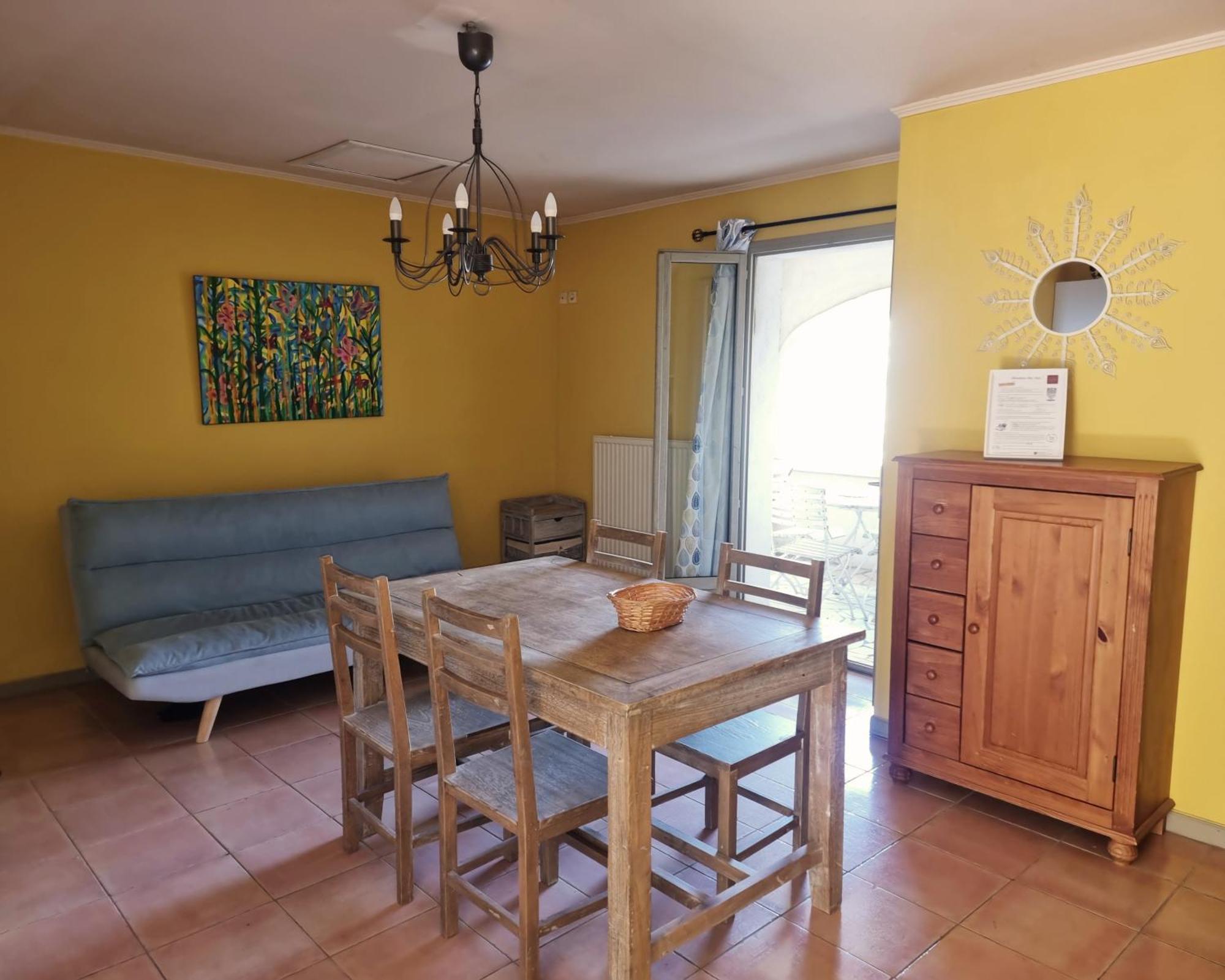 Pousterle De Sabran - Piscine & Hammam Appartement Kamer foto