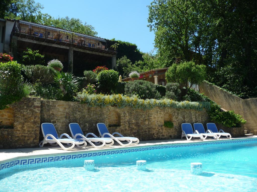 Pousterle De Sabran - Piscine & Hammam Appartement Buitenkant foto